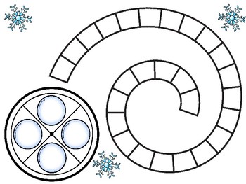 Snowball Theme Game Templates WINTER FREEBIE | Word List Builder