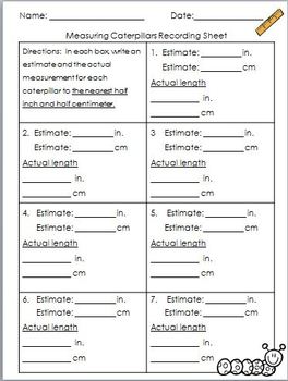 Estimating and Measuring Length | Word List Builder