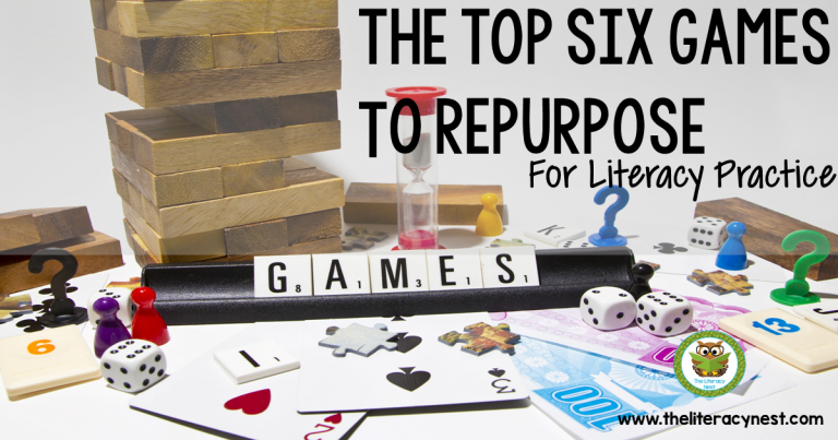 The Top Six Repurposed Games and Ideas For Literacy Practice