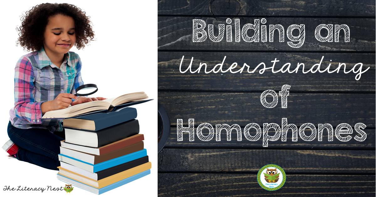 ideas for teaching homophones and homonyms