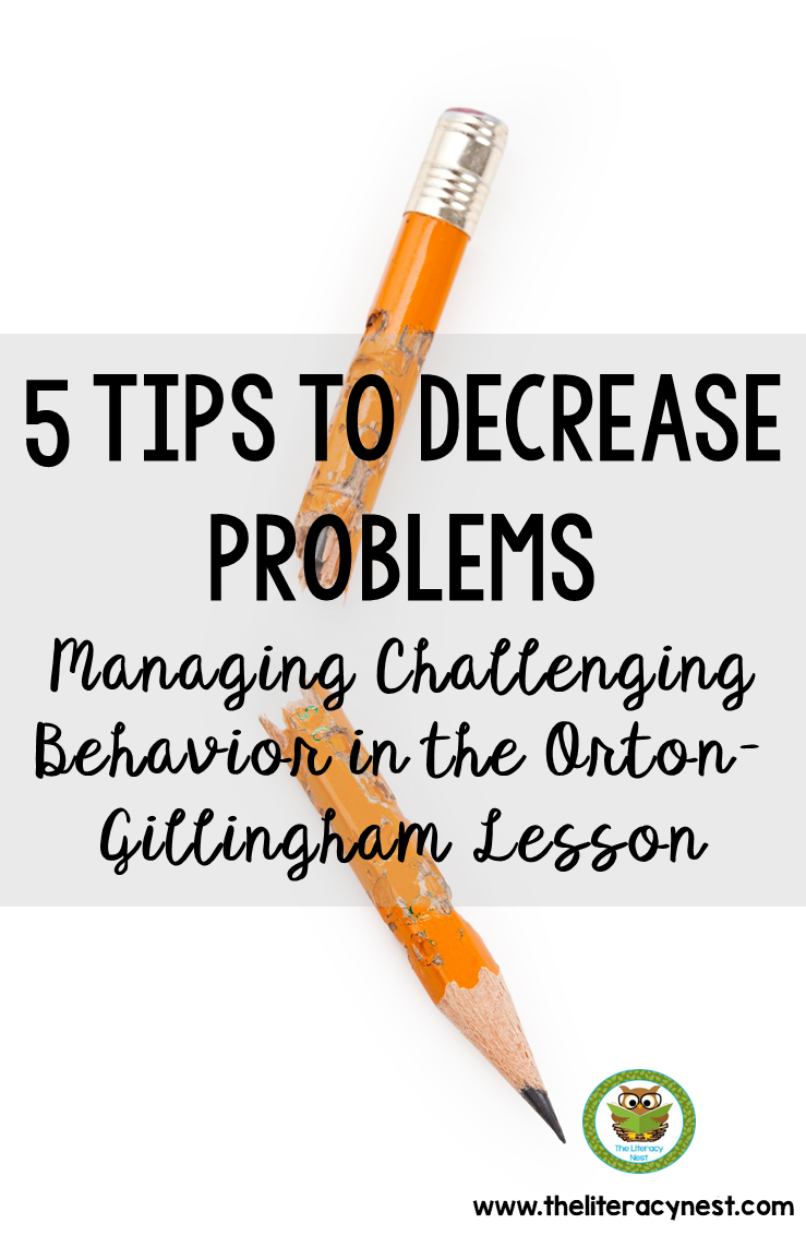Five Tips for Behavior Management