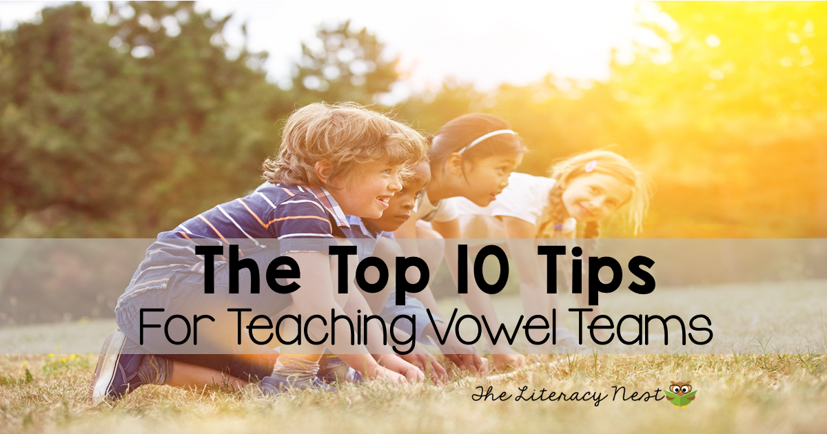tips for teaching vowel teams