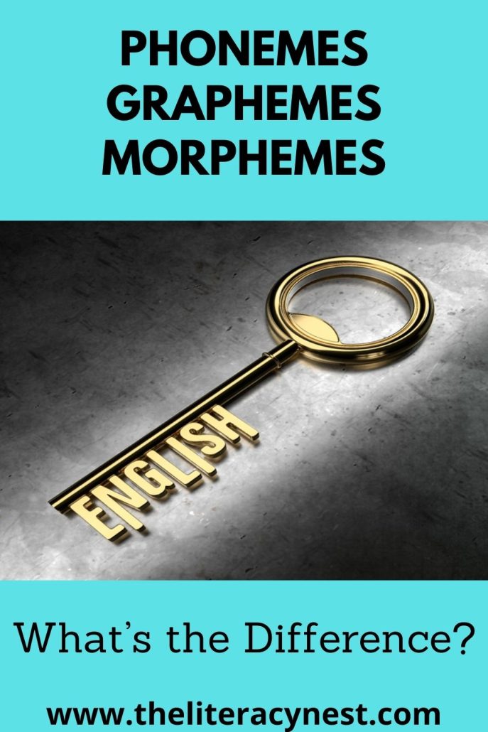phonemes, graphemes, and morphemes