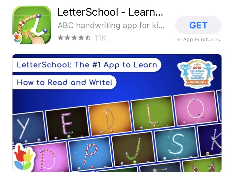  letterSchool app