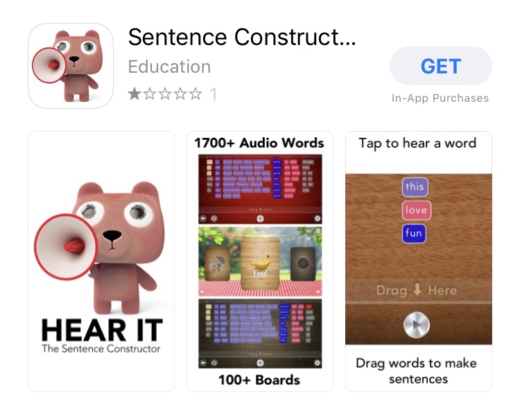 The Best Reading and Writing Apps sentence constructor app