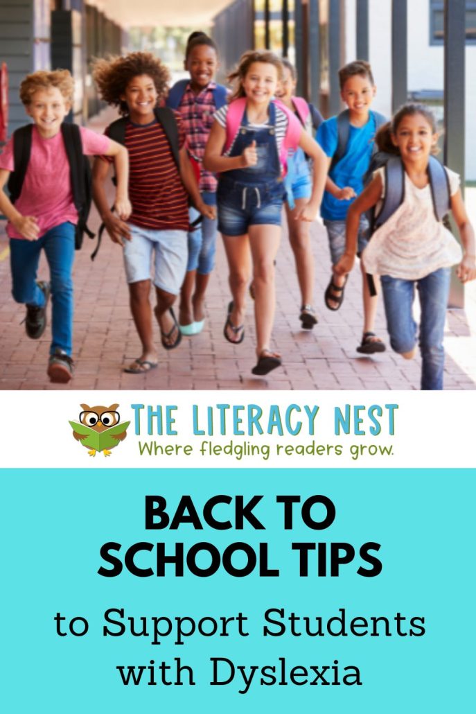 Back to School Tips
to Support Students with Dyslexia