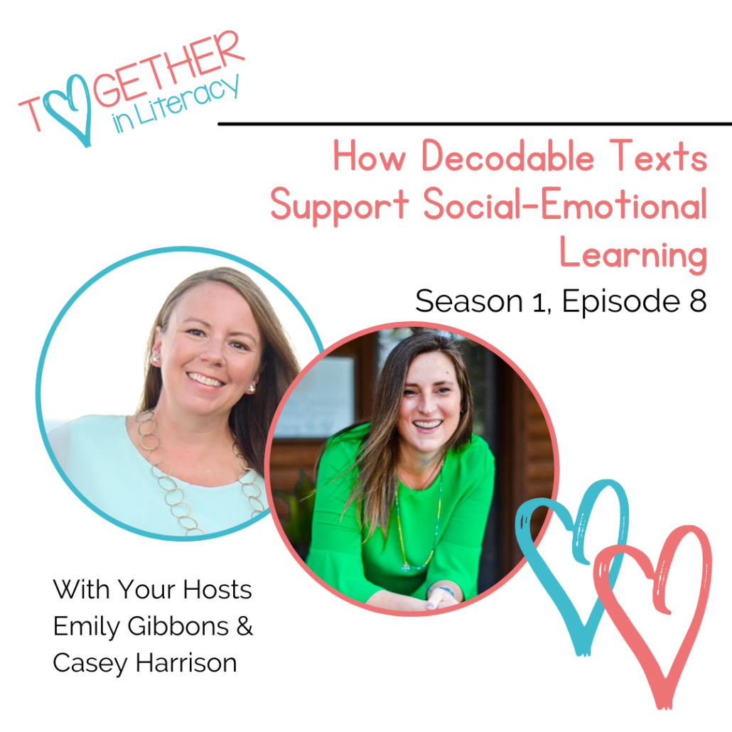 decodable texts and together in literacy podcast