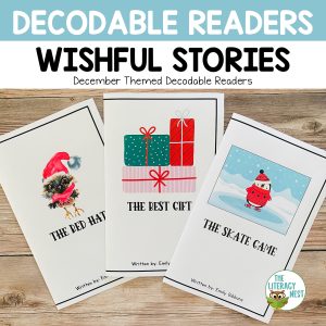 These winter decodable readers support the science of reading and follow an Orton-Gillingham progression to practice decoding and fluency skills.