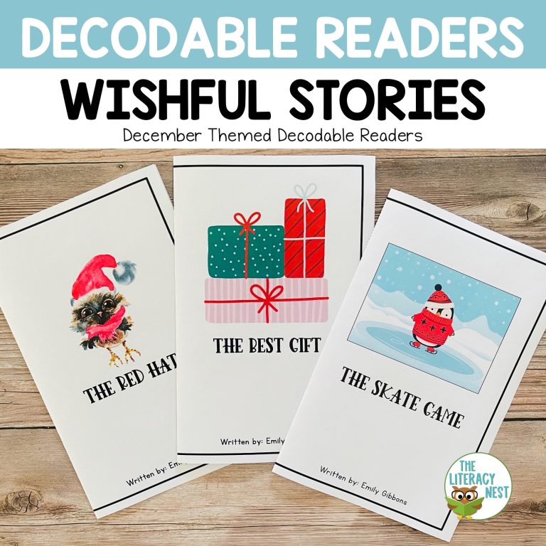 Winter Decodable Readers Includes Digital