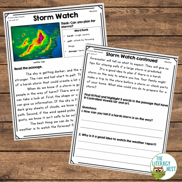 Nonfiction Decodable Passages to Supports Science of Reading Set 2 - Image 4