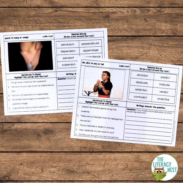 Morphology Activities Prefixes, Suffixes, Roots, Greek Forms - Image 4