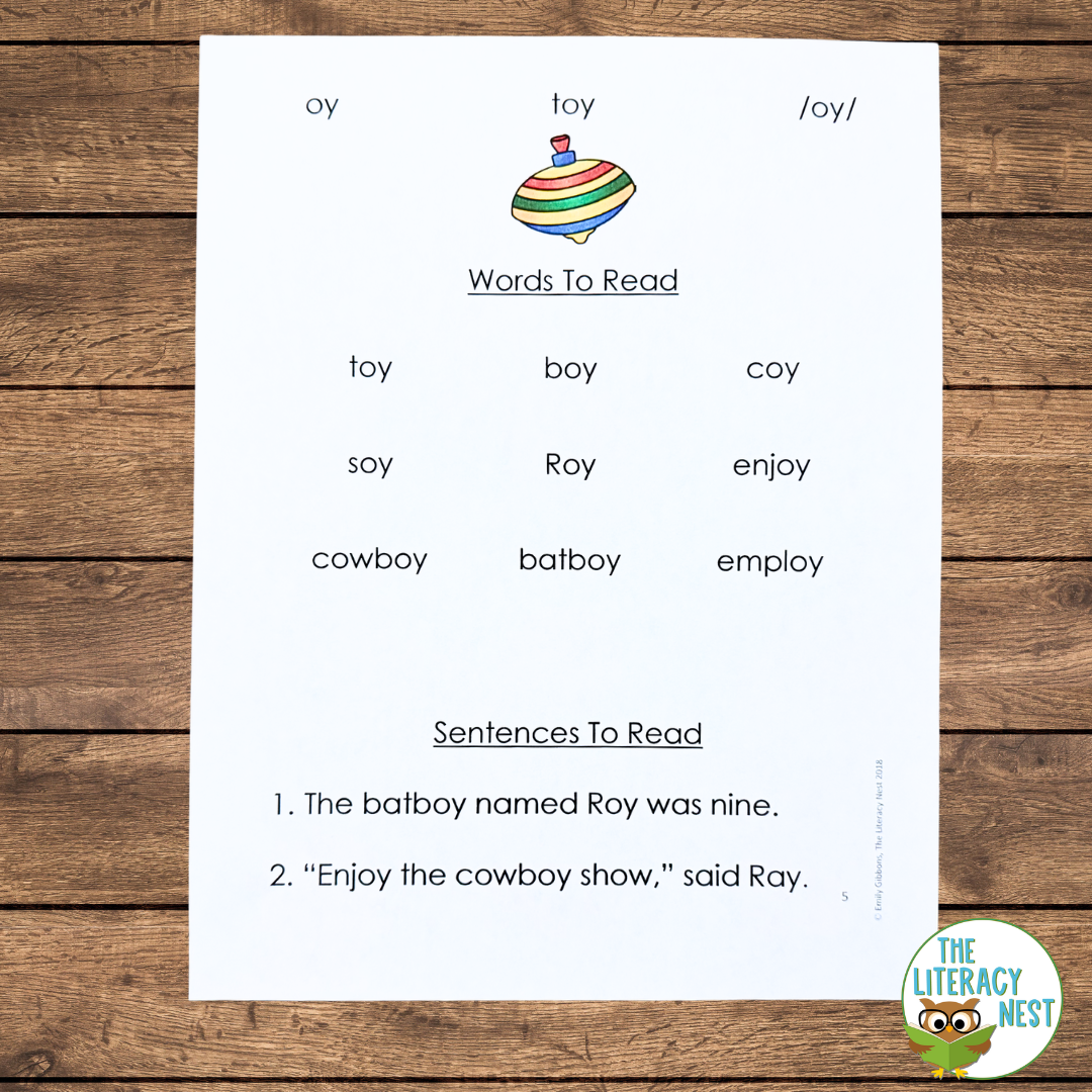 Decodable Word Lists & Sentences for Orton Gillingham Lessons Level 3 - Image 3