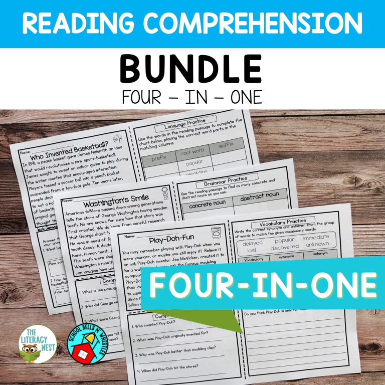 Reading Comprehension: Bundle | Upper Elementary Literacy | Virtual Learning