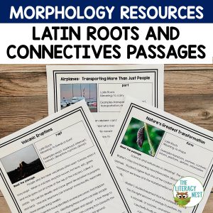 These morphology reading passages for Latin Roots and connectives will weave seamlessly into any Orton-Gillingham lessons.