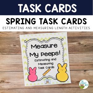 This is a featured image for the Spring Task Cards product.