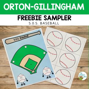 Grab this FREE SOS spelling game. It's multisensory, Visual, auditory, and kinesthetic learning modalities are all engaged!