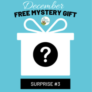This is a featured image for the December Activities MYSTERY SURPRISE FREEBIE 3.