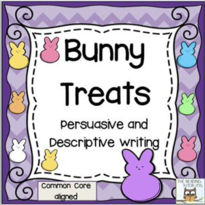 This is a featured image for the Spring Persuasive and Descriptive Writing Activities product.