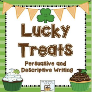 Lucky Treats is a St. Patrick's Day writing project for developing persuasive & descriptive writing strategies using a fun cupcake project!