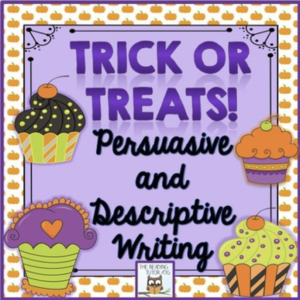 This is a featured image for the Writing Practice: October product.