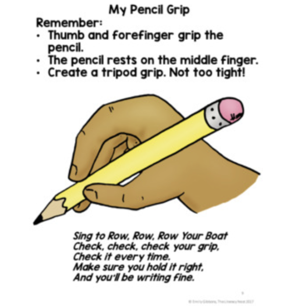 This image features a sample page of the Cursive Handwriting: Introduction and Practice product.