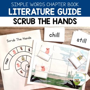 Featured image for the Scrub The Hands Decodable Text Literature Guide