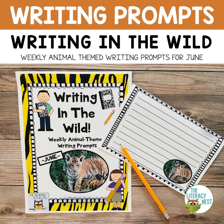 Animal Picture Writing Prompts for June