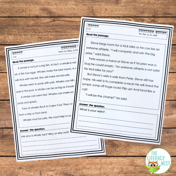 Decodable Phonics Reading Passages Bundle for Orton-Gillingham Lessons - Image 2