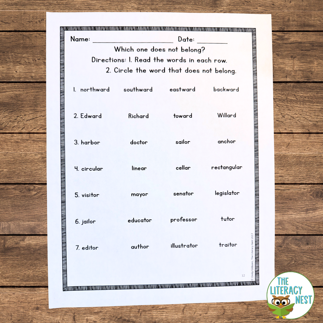 Advanced R-Controlled Vowels AR OR Phonics Activities for Orton-Gillingham Lessons - Image 4