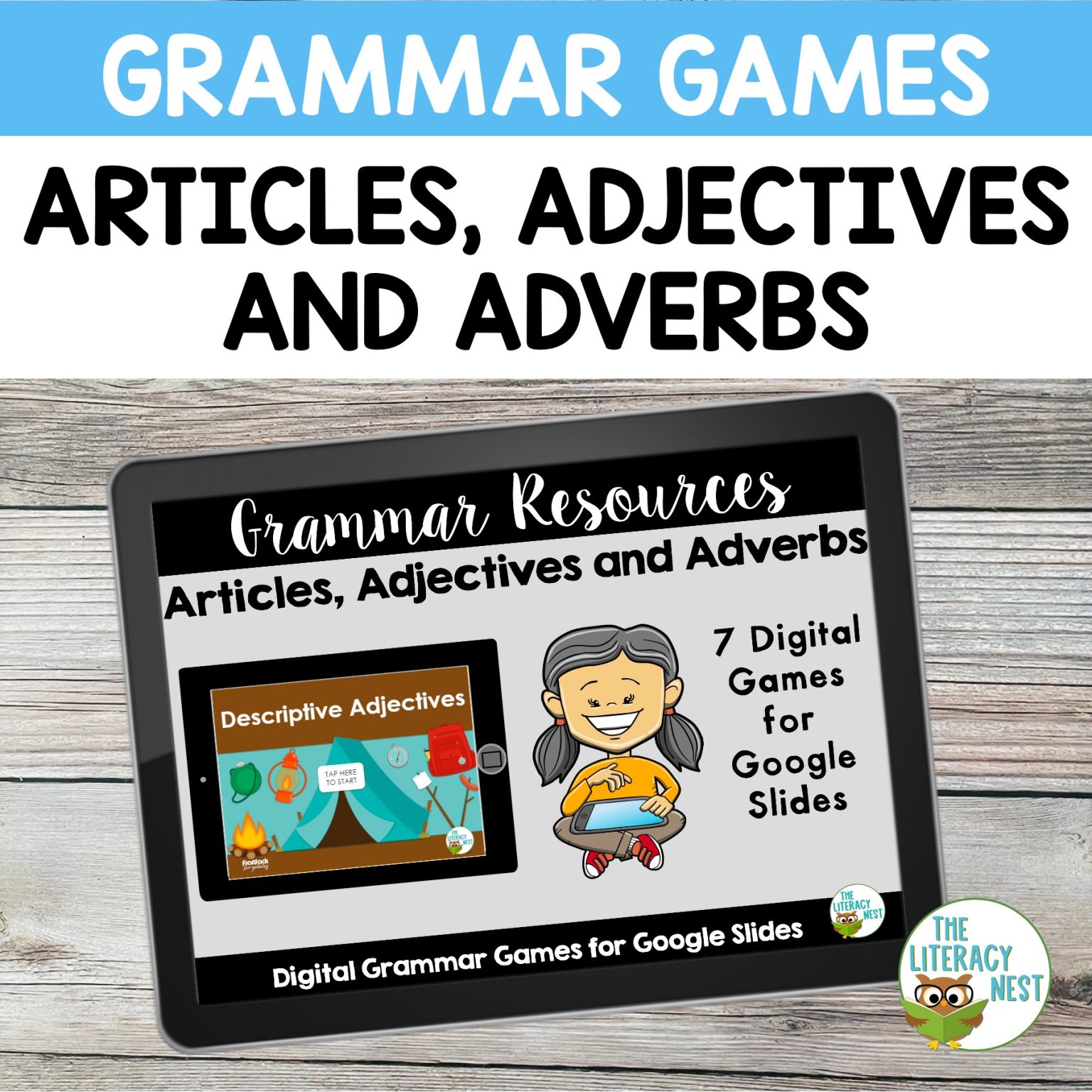 8 Parts Of Speech Games For Middle School