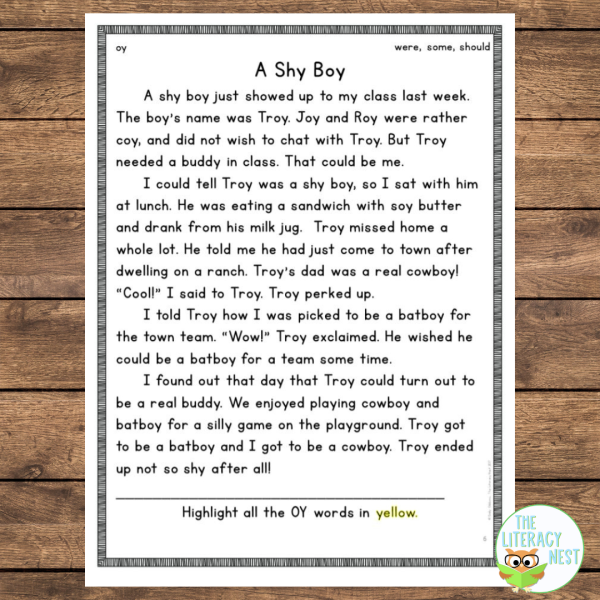 Orton-Gillingham Decodable Passages Level 3 (Copy) - Image 4