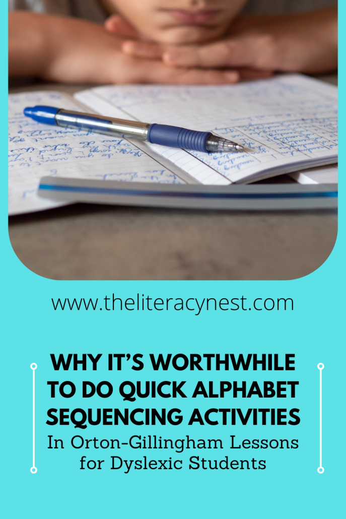 Alphabet Sequencing Activities
