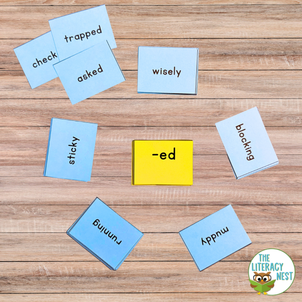 Suffix Pick-Up Morphology Card Game Part 1 - Image 2