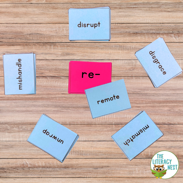 Morphology Games for Prefixes Pick Up Card Game Part 1 - Image 2