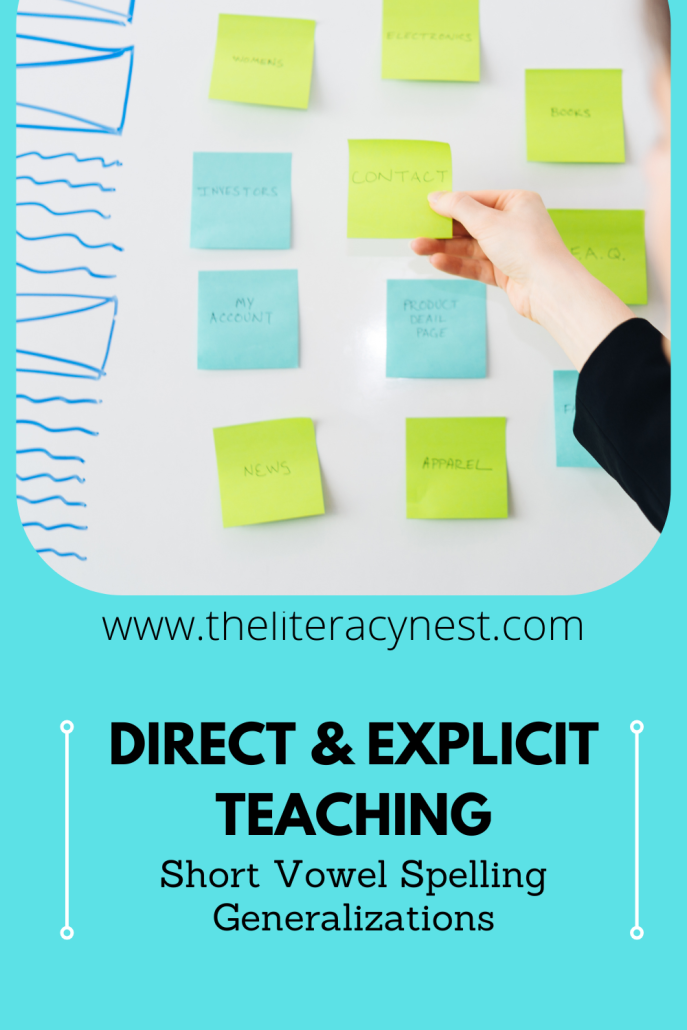 short vowel generalizations