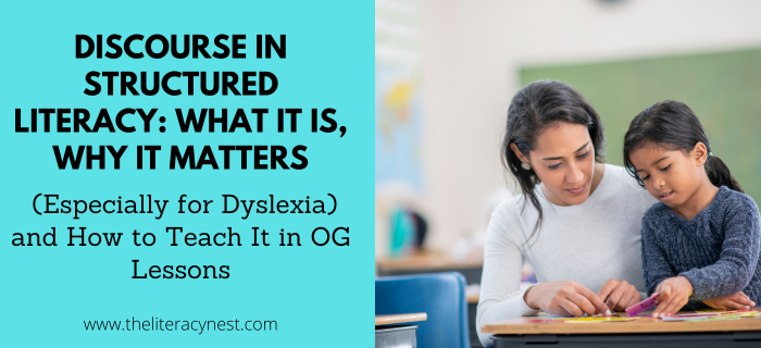 Discourse in Structured Literacy