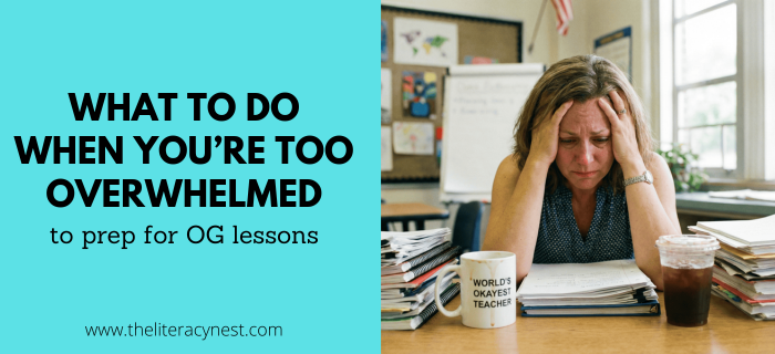 OG lesson prep