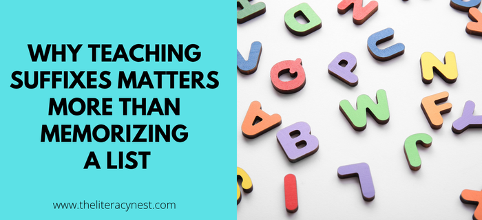 teaching suffixes